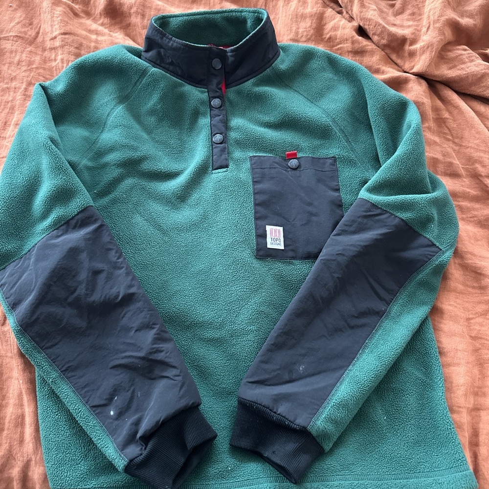 Topo designs fleece